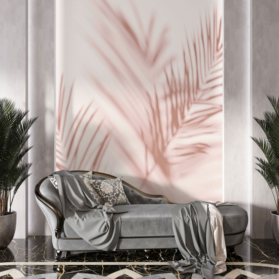 Panoramic Wallpaper - Wall Mural - Tropical leaves