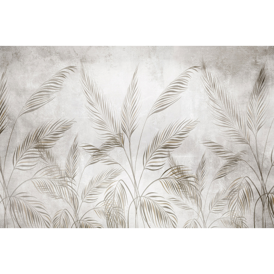 Panoramic Wallpaper - Wall Mural - Tropical leaves