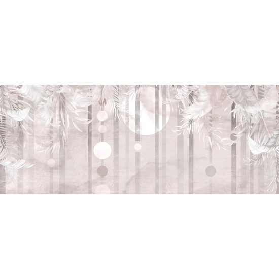 Panoramic Wallpaper - Wall Mural - Tropical Leaves