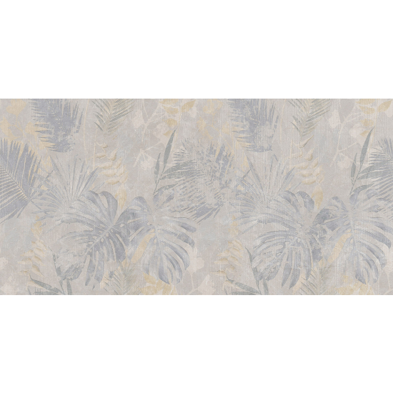 Panoramic Wallpaper - Wall Mural - Tropical leaves