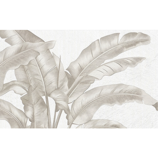 Panoramic Wallpaper - Wall Mural - Tropical leaves