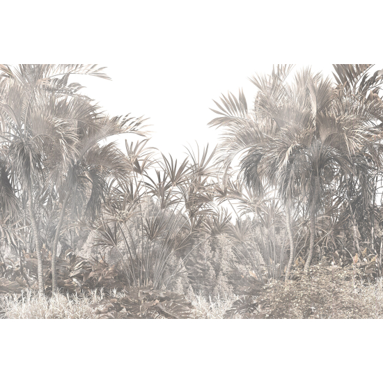 Panoramic Wallpaper - Wall Mural - Tropical Plants