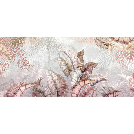 Panoramic Wallpaper - Wall Mural - Tropical Plants