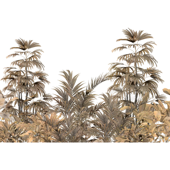 Panoramic Wallpaper - Wall Mural - Tropical Plants