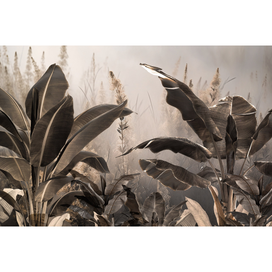 Panoramic Wallpaper - Wall Mural - Tropical Plants