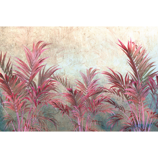 Panoramic Wallpaper - Wall Mural - Tropical Plants