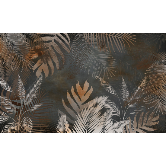 Panoramic Wallpaper - Wall Mural - Tropical Plants