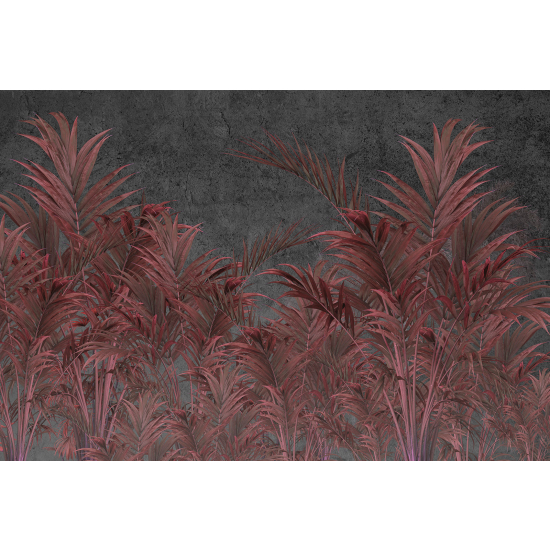 Panoramic Wallpaper - Wall Mural - Tropical plants