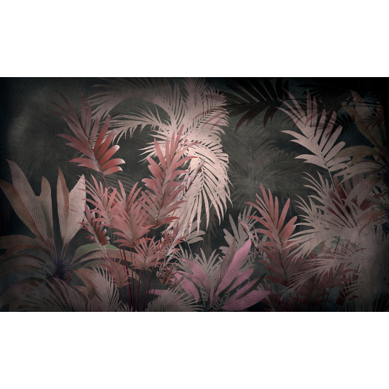 Panoramic Wallpaper - Wall Mural - Tropical Plants