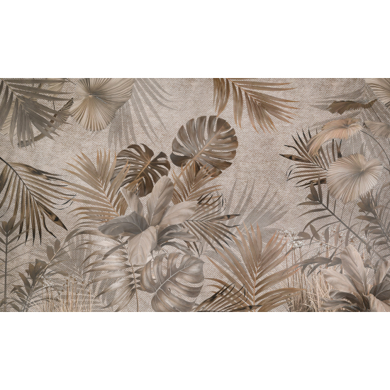 Panoramic Wallpaper - Wall Mural - Tropical Plants