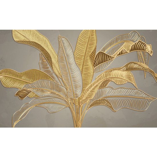 Panoramic Wallpaper - Wall Mural - Tropical plants