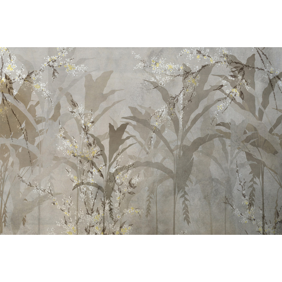 Panoramic Wallpaper - Wall Mural - Tropical Plants