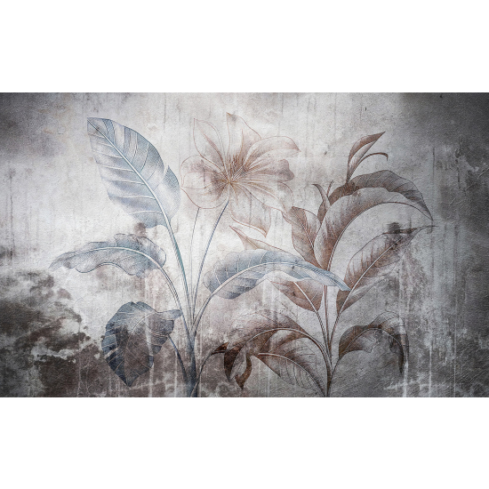 Panoramic Wallpaper - Wall Mural - Tropical Plants