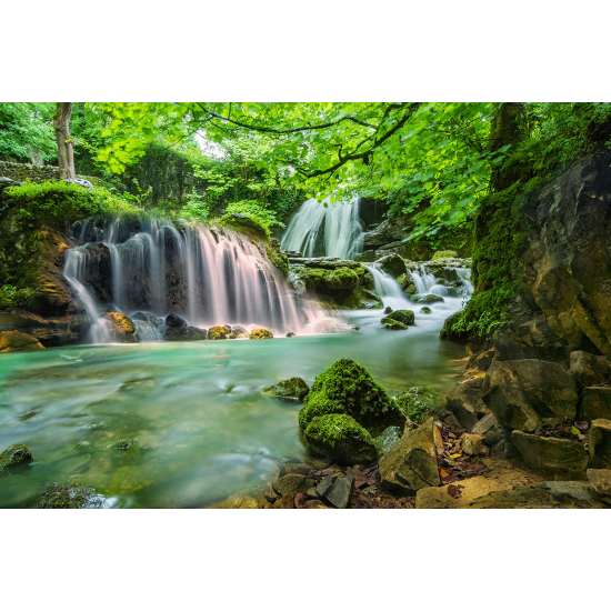 Panoramic Wallpaper - Wall Mural - Waterfalls