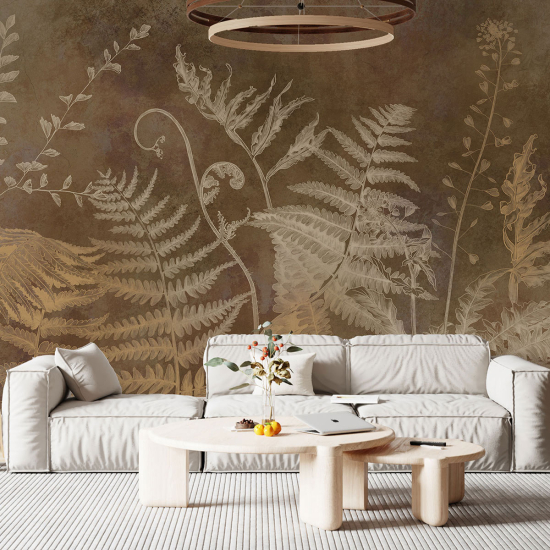 Panoramic Wallpaper - Wall Mural - Wild Plants