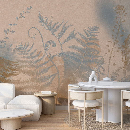 Panoramic Wallpaper - Wall Mural - Wild Plants