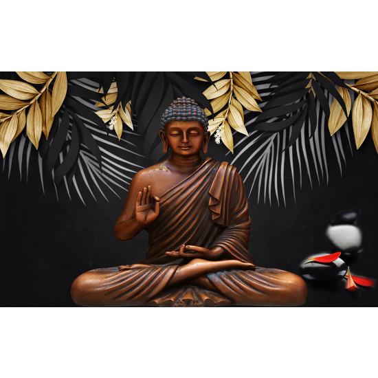 Panoramic Wallpaper - Wall Mural - ZEN - Buddha