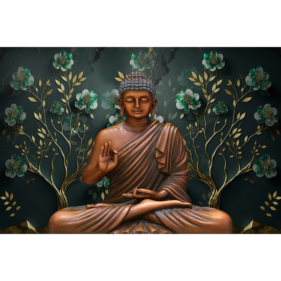 Panoramic Wallpaper - Wall Mural - ZEN - Buddha