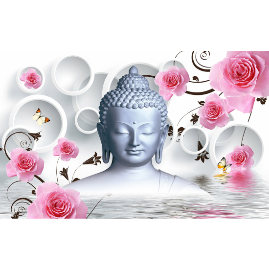 Panoramic Wallpaper - Wall Mural - ZEN - Buddha