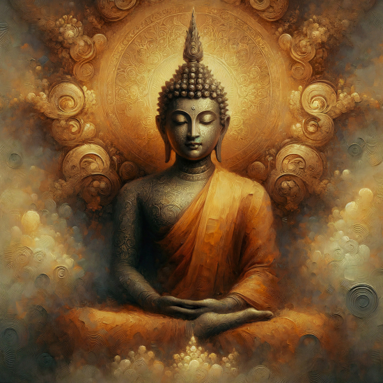 Panoramic Wallpaper - Wall Mural - ZEN - Buddha