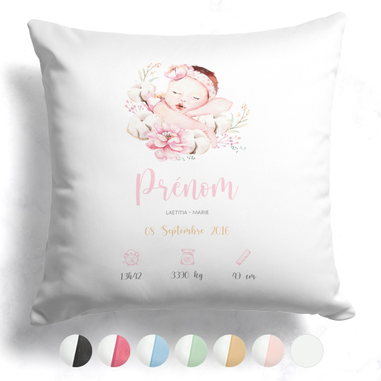 Personalized Baby Birth Pillow - Child