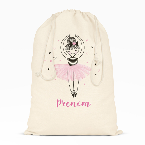 Personalized Drawstring bag for Kids - Dancer