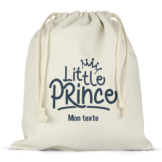 Personalized drawstring bag for kids - Little Prince