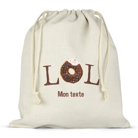 Personalized drawstring bag for kids - Lol