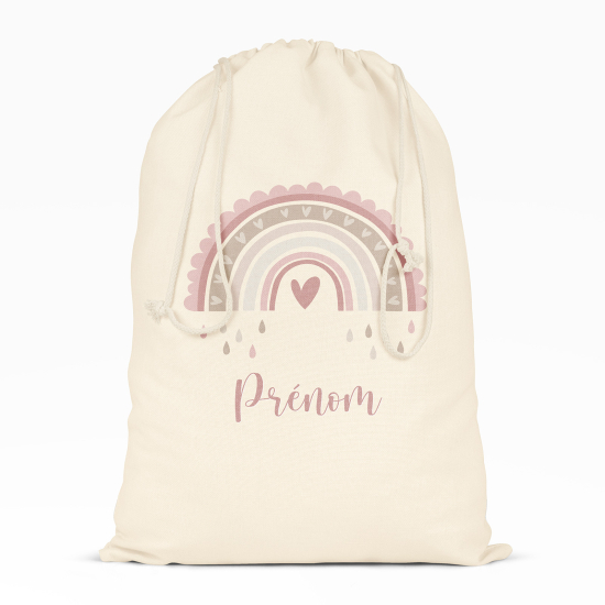 Personalized Drawstring bag for Kids - Rainbow