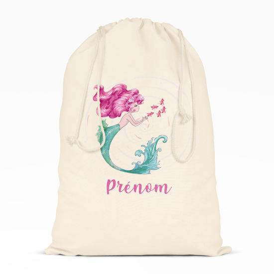 Personalized Drawstring bag for Kids - Siren