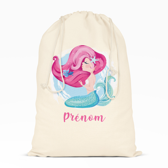 Personalized Drawstring bag for Kids - Siren