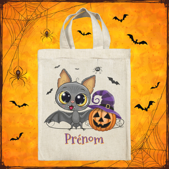 Personalized Halloween bag - Bat