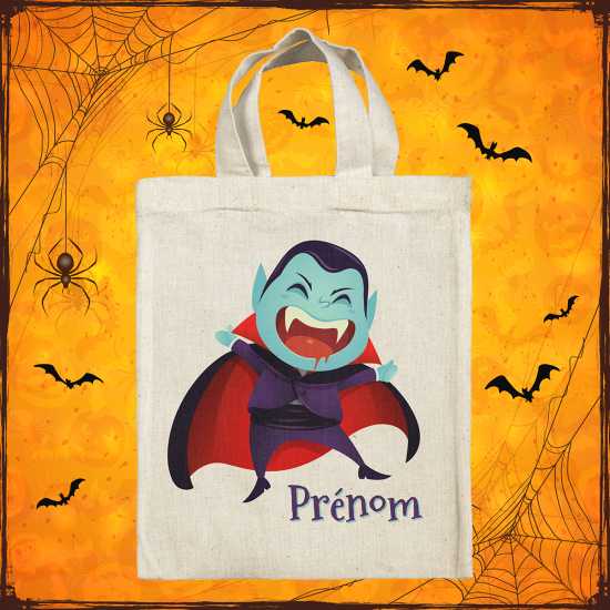 Personalized Halloween bag - Vampire