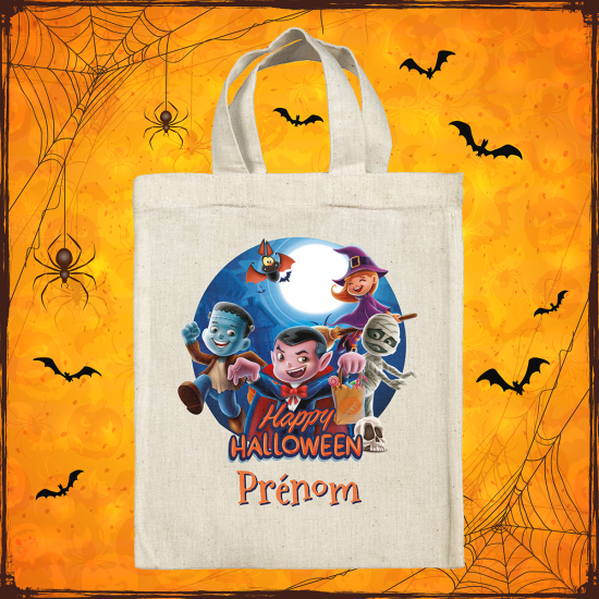 Personalized Halloween bag - Vampires