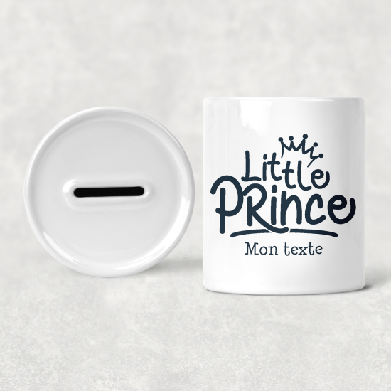 Personalized Kids / Children's Piggy Bank - Little Prince