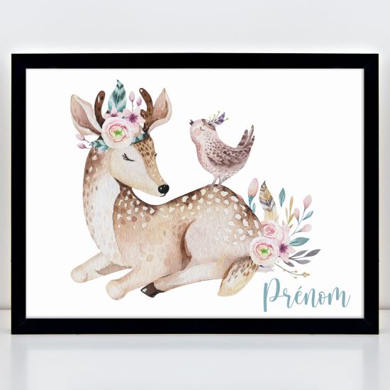 Personalized Kids Poster - Doe