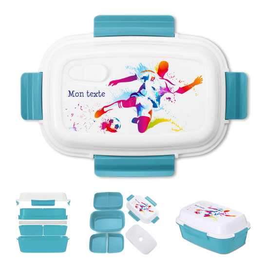 Personalized Lunch box for kids - Football