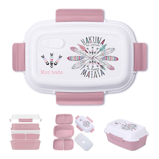 Personalized Lunch box for kids - No worries