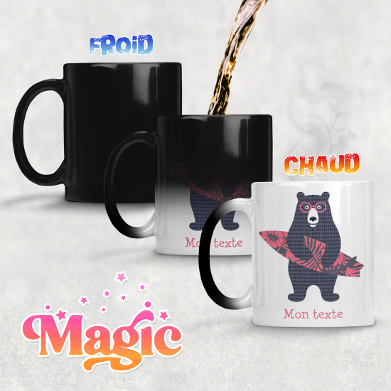 Personalized Magic Mug - Bear