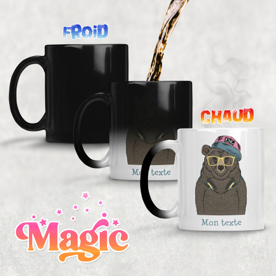 Personalized Magic Mug - Bear