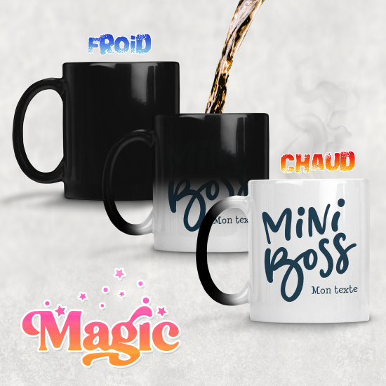 Personalized Magic Mug - Boss