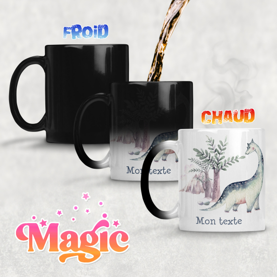 Personalized Magic Mug - Dinosaur