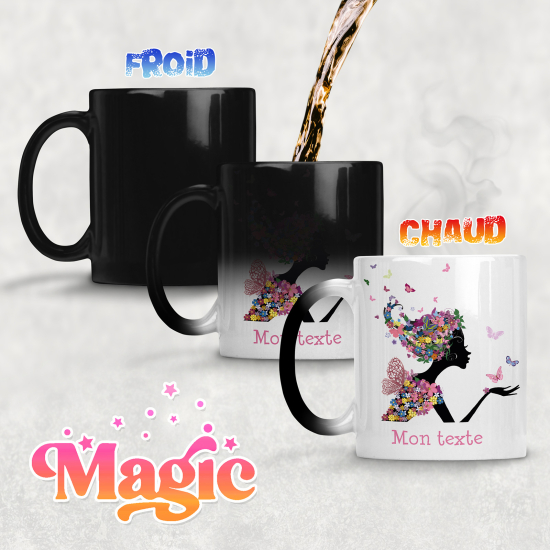 Personalized Magic Mug - Fairy Butterflies