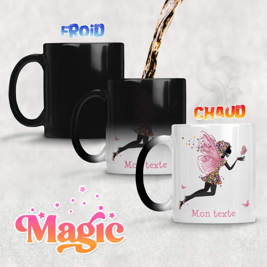 Personalized Magic Mug - Fairy Butterflies