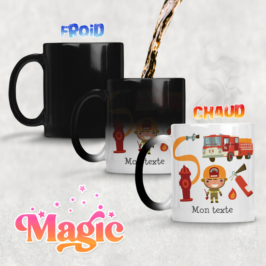 Personalized Magic Mug - Firefighters