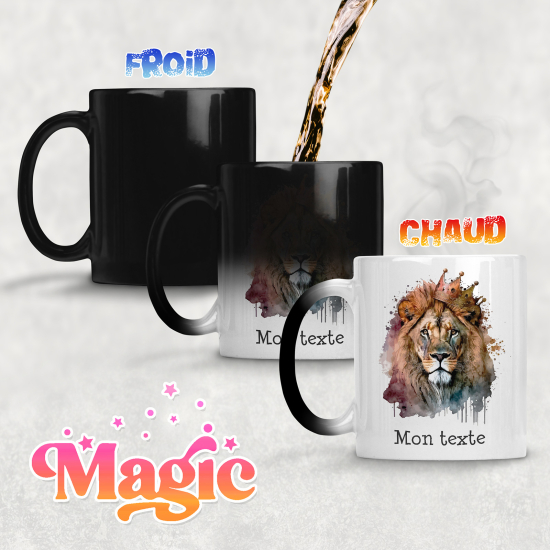 Personalized Magic Mug - Lion king