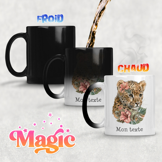 Personalized Magic Mug - Little Panther