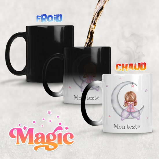 Personalized Magic Mug - Moon Fairy