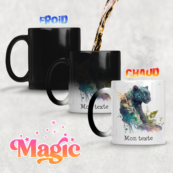 Personalized Magic Mug - Panther