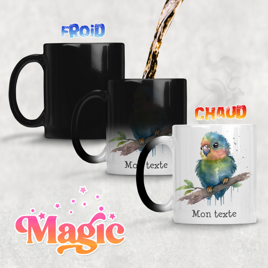 Personalized Magic Mug - Parrot